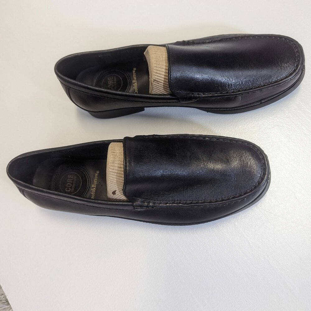 Croft & Barrow Men's Black Leather Loafers Size 10
